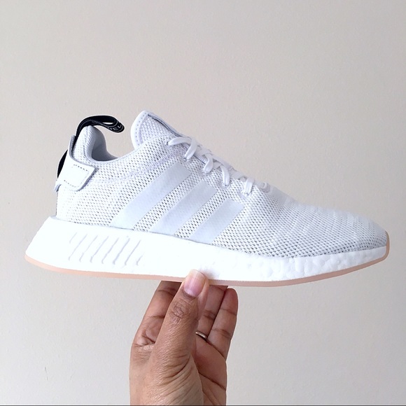 adidas Shoes - Adidas NMD_R2 White Black